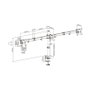 Aisens Soporte de Mesa para 3 Monitores DT27TSR-061, 13-27 pulgadas, Negro